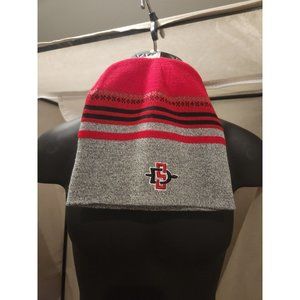 San Diego State Aztecs Sweater Cap Beanie Gray